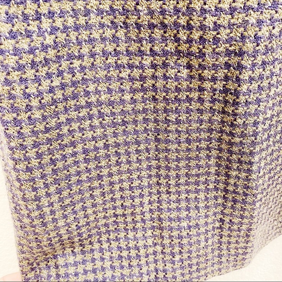 VTG Morgan Taylor Pencil Wool/Silk Skirt 14 - Picture 2 of 7